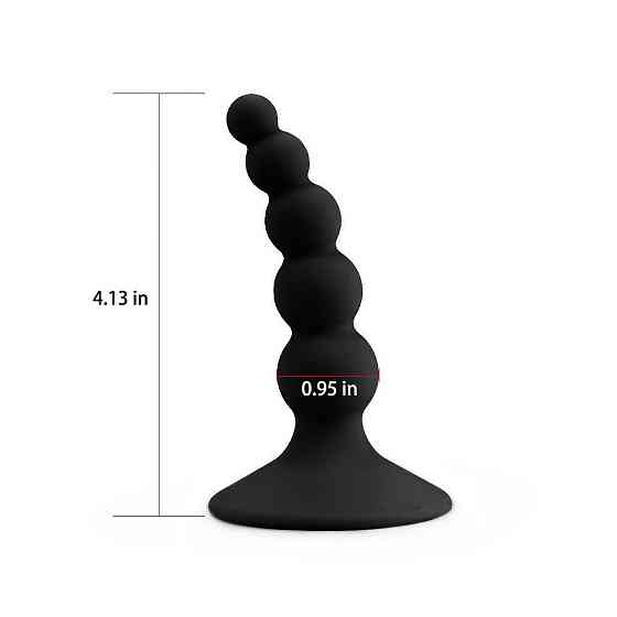 Анальна пробка - Lure Me Beaded Butt Plug 4" Sex Aura Київ