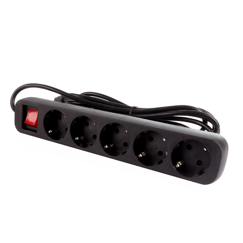 Фільтр мережевий 5 розеток 3м чорний CW-PSEA53BK ColorWay Житомир - изображение 6