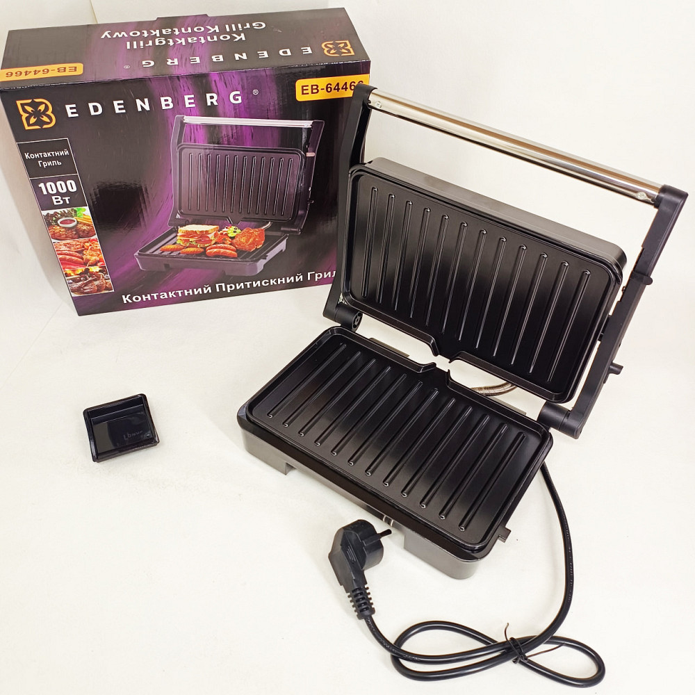 Прижимной электро гриль, Сендвичница бутербродница с антипригарным покрытием, Гриль универсальный BK-96 Львов - изображение 6