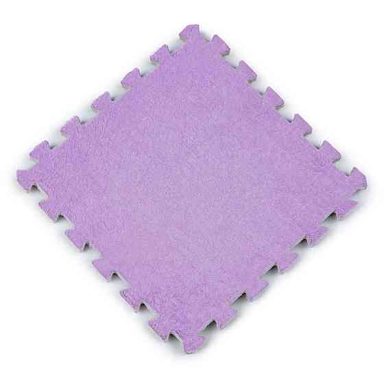 Пол-пазл плюшевый 30х30х1см Фиолетовый (D) SW-00002086 Киев