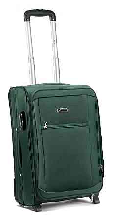 Валіза тканинна WINGS 1701 мала 55 см 2 колеса зелена Київ