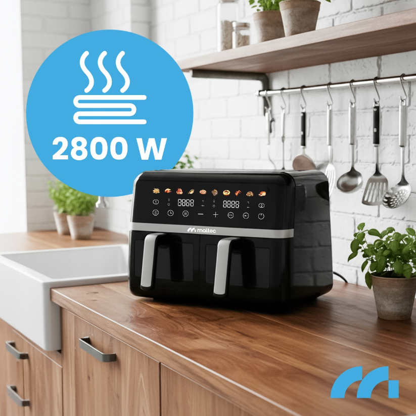Мультипечь (аэрофритюрница) Maltec AirFryer 2800Вт (Польша) Киев - изображение 10