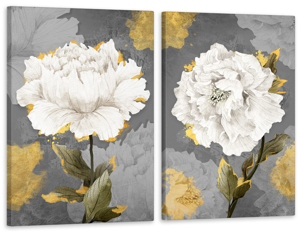 Модульная картина в гостиную / спальню   Білі квіти  TLV-2_064 120х170 см Київ - фото 1