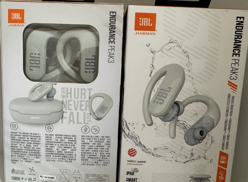 Наушники JBL Endurance Peak 3 (Новые, Запечатанные) Киев - изображение 3