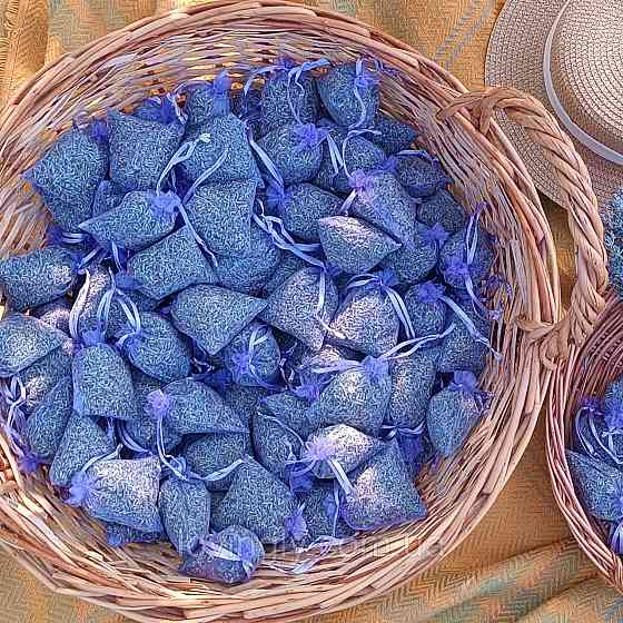 Ароматичні міні мішечки з лавандою, аромасаше з лаванди в мішечках . Ірпінь