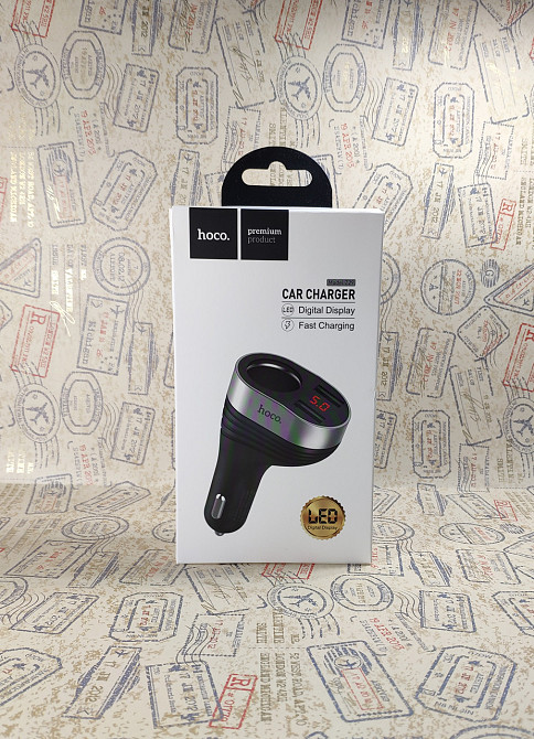 Автомобільний зарядний пристрій HOCO Z29 Київ - фото 2