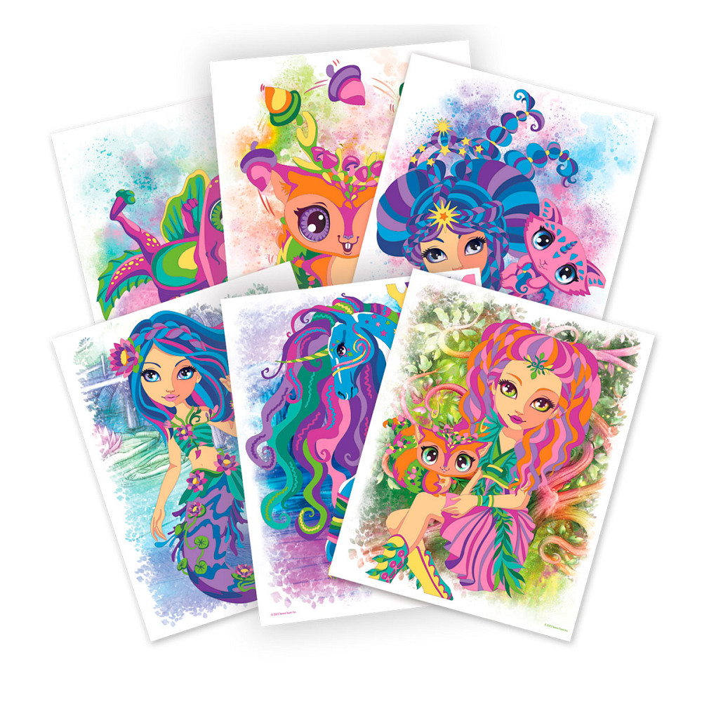 Набір для творчості Nebulous Stars - Розмальовка по номерах: Чарівні світи зірок Дніпро - фото 5