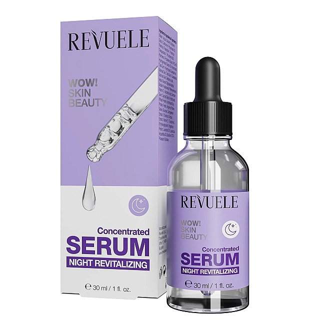 Ночная омолаживающая сыворотка WOW! SKIN BEAUTY Revuele 30 мл Киев - изображение 2