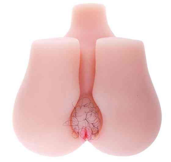Мастурбатор Вагіна і анус з вібрацією Soft and smooth pussy and ass hole, BM - 009113 Sex Aura Київ