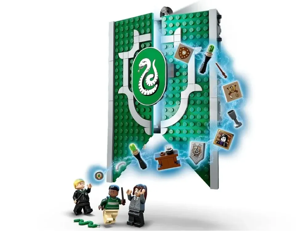 Конструктор Harry Potter Вімпел факультету Слизерин (76410), сумісний з lego-лого Київ - фото 7