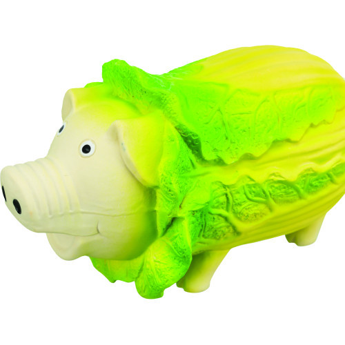 Іграшка Trixie для собак Капустяна свинка латекс 23 см світло-зелена Київ - фото 2