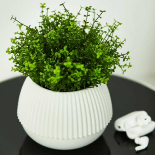 Вазон Бохо 21см біла троянда Алеана Житомир - фото 3