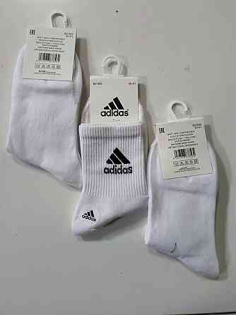 Женские носки набор 3шт средней висоты хлопок Адидас ADS3 36-41 Киев