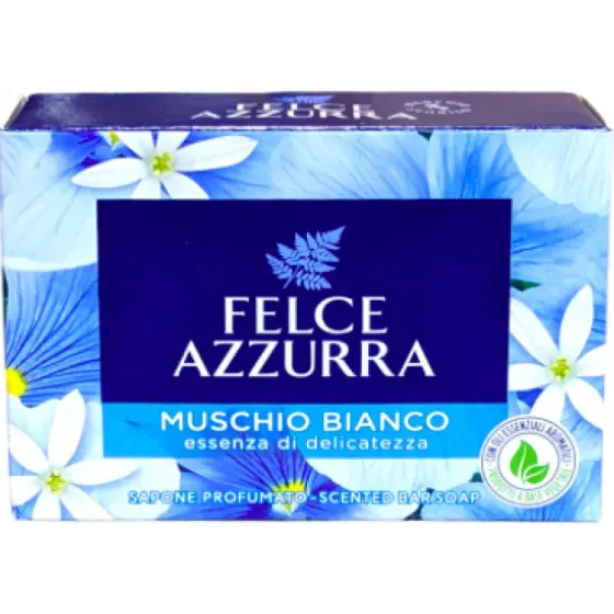Мило тверде Felce Azzurra Muschio Bianco 100 г Львів