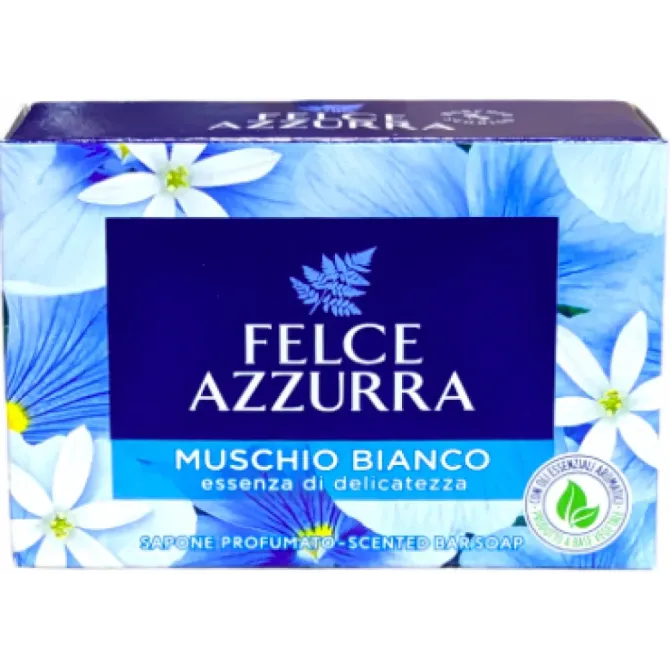 Мыло твердое Felce Azzurra Muschio Bianco 100 г Львов - изображение 1