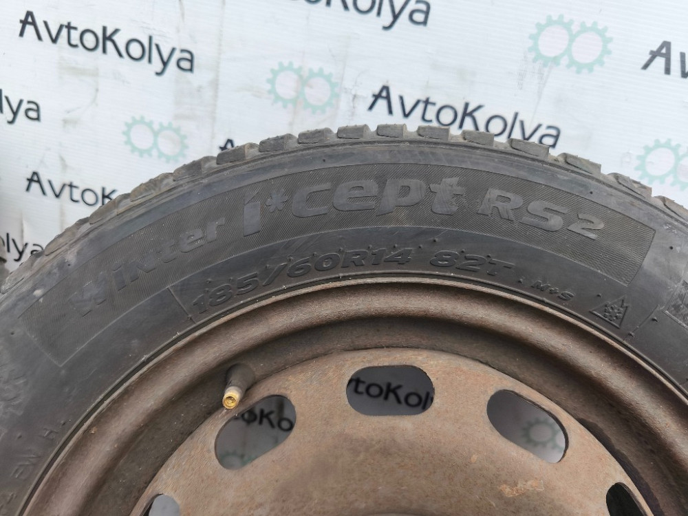 Диск з зимовою шиною 185/60 R14 Hankook Winter Icept RS2 Ford Fusion 2002-2012 Ковель - изображение 6