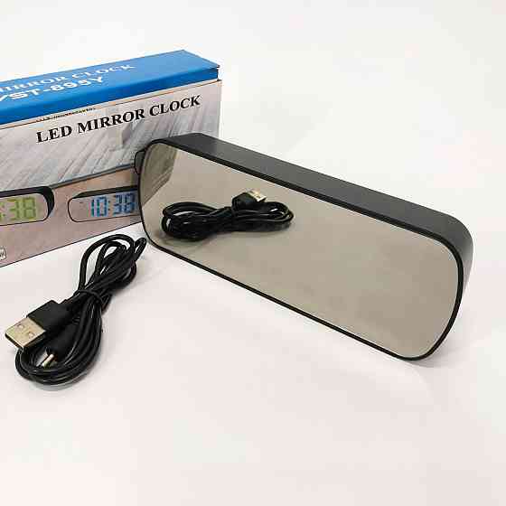 Часы светодиодные настольные хорошие, Электронные часы со встроенным дисплеем настольные классные EA-58 Ивано-Франковск