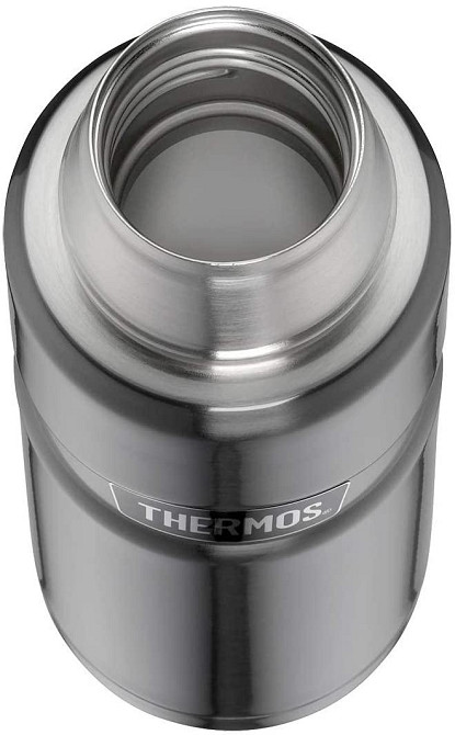 Термос для напоїв з чашкою 470 мл Thermos "King Flask" Gun Metal (170014) Нержавіюча сталь Нововолинськ - фото 4