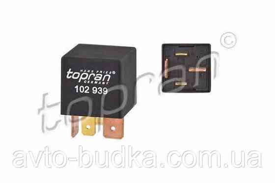 Реле стартера AUDI A1, A3, A4 ALLROAD B8, A4 B8, A5, A6 ALLROAD C6  TOPRAN 102939 Новый Роздол