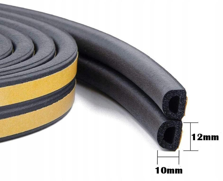 Ущільнювач D (10*12) 1 м чорний Харків - фото 1