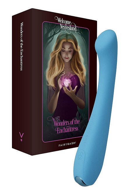 Вібратор для точки G FairyGasm MerryWand blue Sex Aura Київ - фото 1