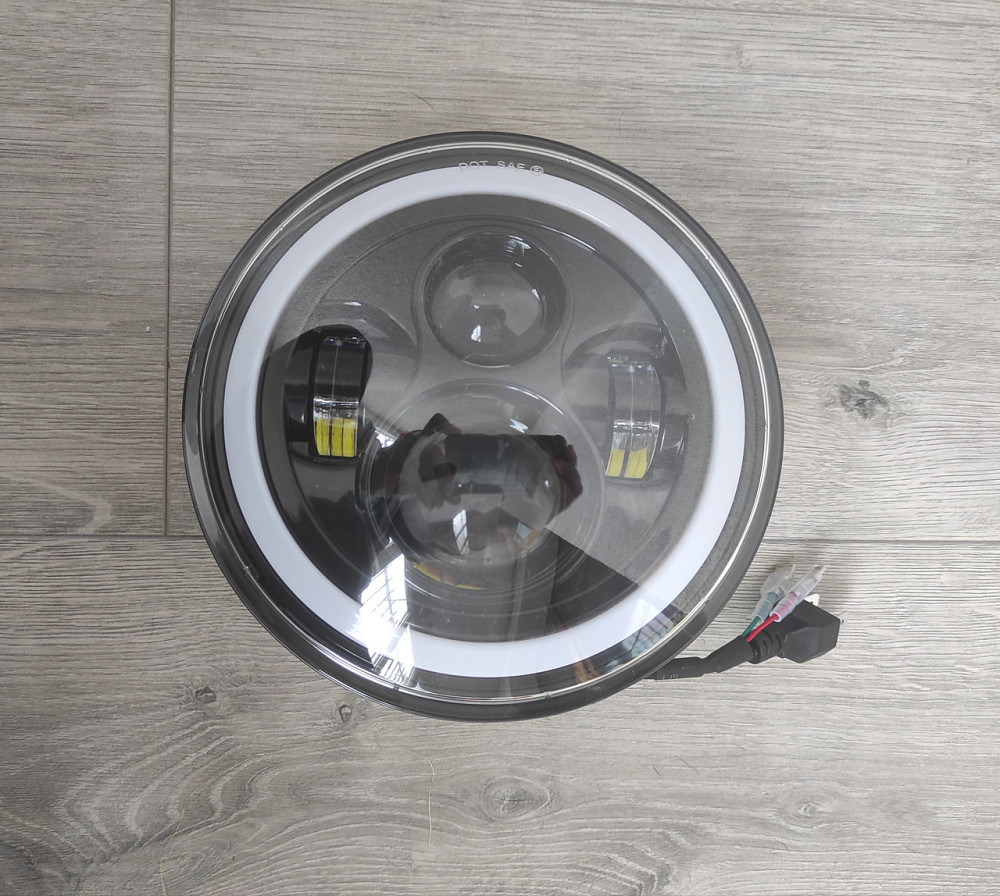 Комплект Світлодіодних фар 7 дюймів Led ВАЗ 2101 2121-21213 Нива Уаз Газ Ваз 45W Харків - фото 6