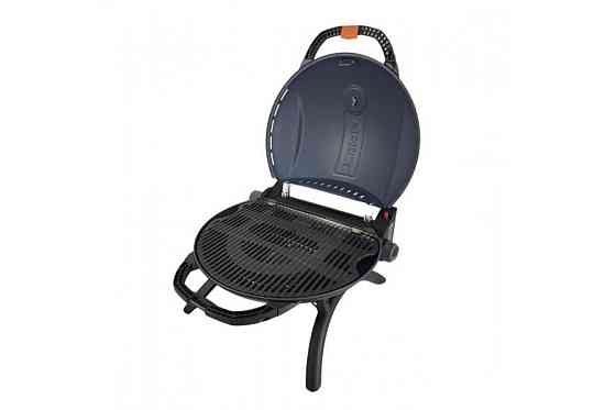 КОМПЛЕКТ Портативний переносний газовий гриль O-GRILL 900, синій + шланг в подарунок! Код: 011683 Рівне