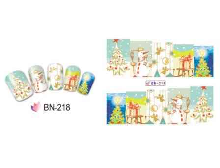 Стикеры для ногтей рождественские, размер стикера 6*5см, инструкция по применению есть в описании Киев