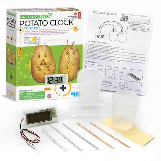 Набір для досліджень 4M Картопляний годинник (00-03275) Харків