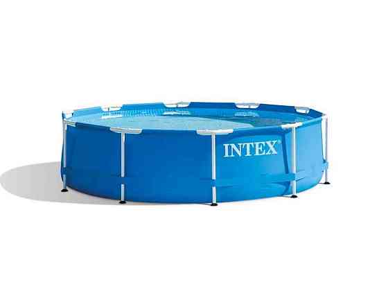 Бассейн каркасный 366х76см 6503л круглый 6 арт.28210 ТМ INTEX Киев