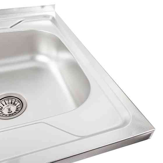 VALESO Кухонна мийка з нержавіючої сталі Valeso ДЕКОР 6060 R (0,7/160 мм) Київ