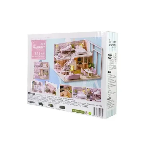 3D Румбокс Cute Room L-027 Pink House + Пылезащитный купол Киев