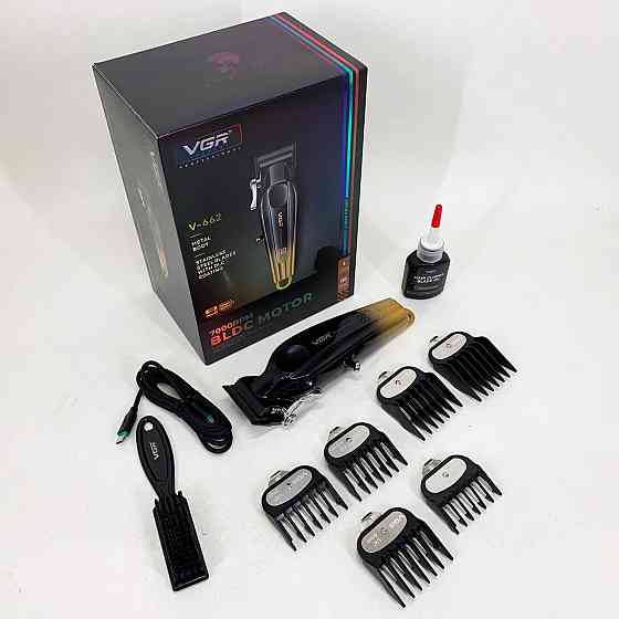 Машинка для стрижки волосся домашня VGR, Машинка для стрижки з потужним акумулятором XZ-27 Івано-Франківськ
