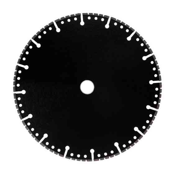 Диск универсальный сегментный алмазный, 230 мм, 16-18%, 6600 об/мин INTERTOOL CT-1012 Киев