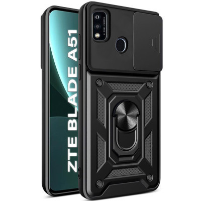Чохол до мобільного телефона BeCover Military ZTE Blade A51 Black (710698) Вінниця - фото 1