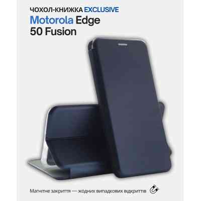 Чехол для мобильного телефона BeCover Exclusive Motorola Edge 50 Fusion Deep Blue (714396) Винница