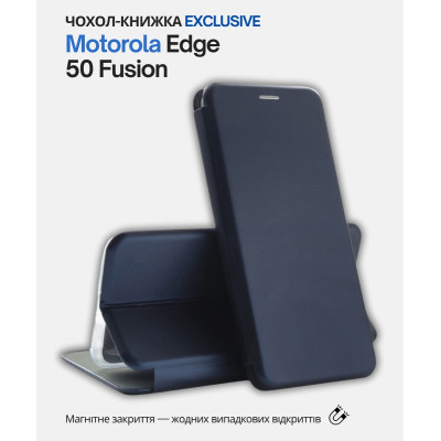 Чохол до мобільного телефона BeCover Exclusive Motorola Edge 50 Fusion Deep Blue (714396) Вінниця - фото 6