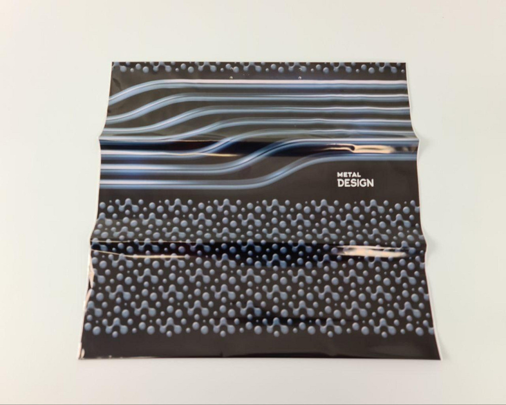 Поліетиленовий пакет із пластиковою ручкою "Метал" без ручки (10 шт.) Харків - фото 3