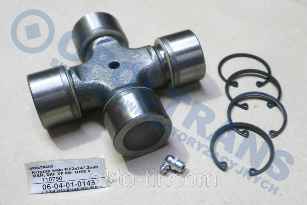 Хрестовина карданного вала MAN, DAF XF, Iveco 1235472 81391266030 81364156039 Луцьк - фото 1