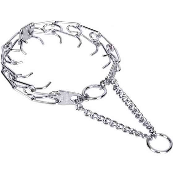 Sprenger Ultra-Plus Training Collar СПРЕНГЕР УЛЬТРА-ПЛЮС ПАРФОРС строгий нашийник-мартінгал для собак, нержавіюча сталь Київ