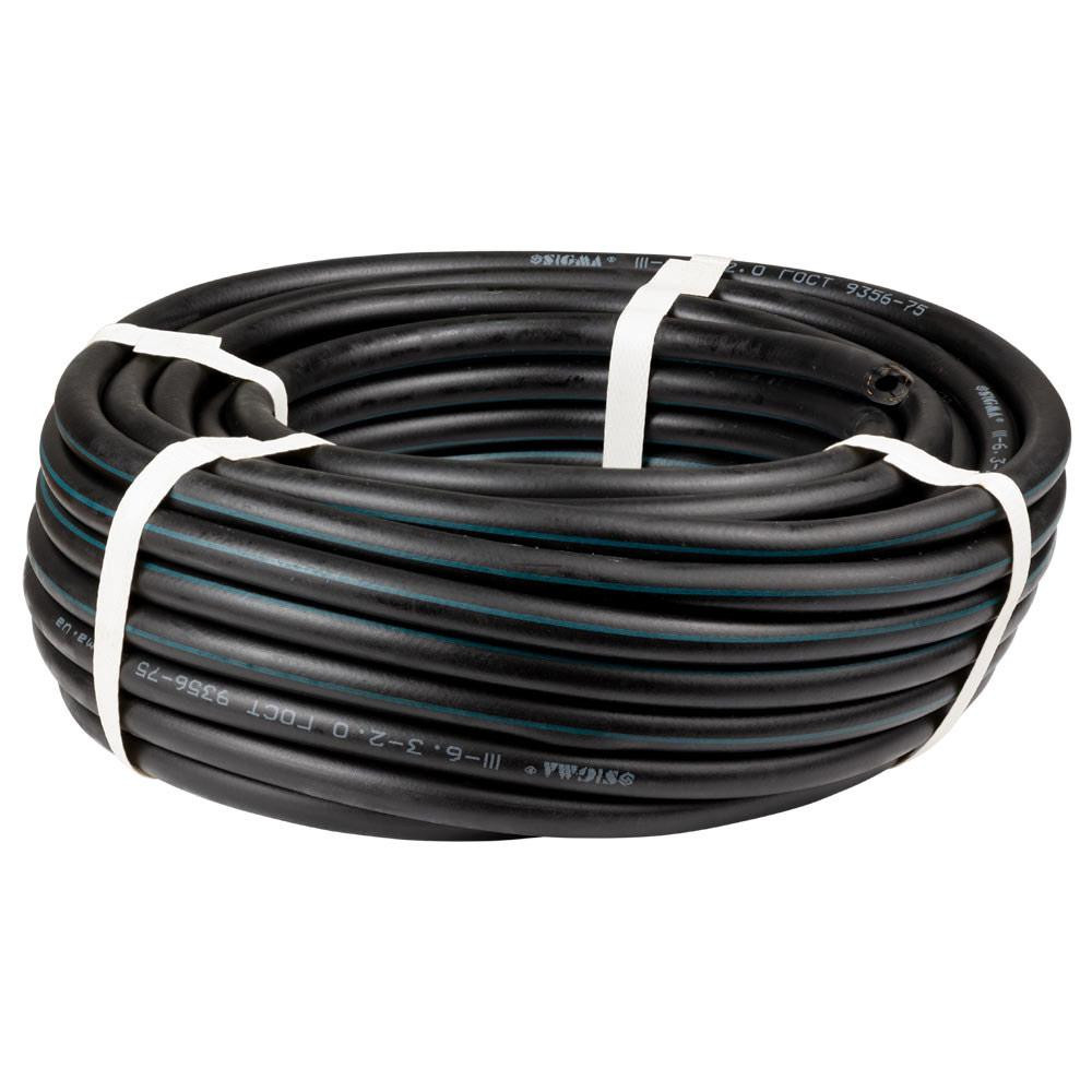 Шланг кисневий у бухті Ø6.3×13мм 20 м (III клас) SIGMA (2905111) Київ - фото 1