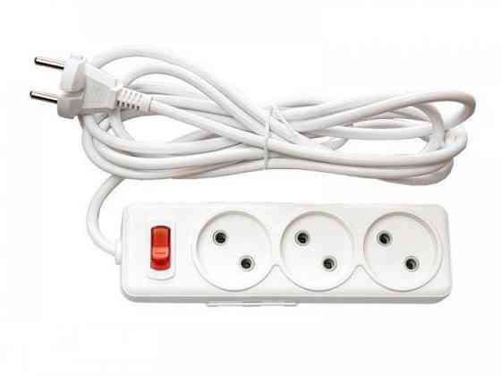 Удлинитель 3-й с кнопкой 10м 5833-5 