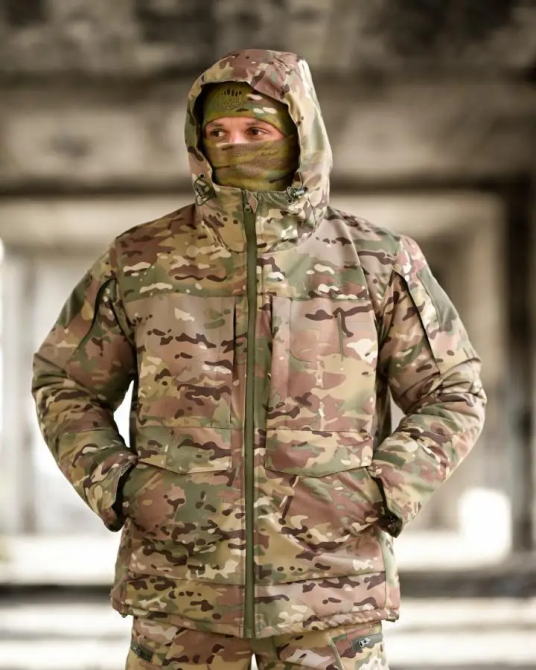 Костюм зимовий тактичний 5в1 Taslan вт6866 Мультикам L Вінниця - фото 4