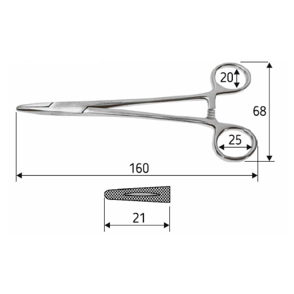 Голкотримач Mayo-Hegar 16 см J-24-018 Дніпро - фото 1