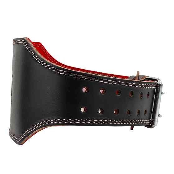 Пояс для важкої атлетики Power System PS-3030 Elite Edition шкіряний Black S Луцьк