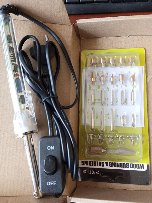 Набор для гравировки HandsKit (паяльник + 26 наконечников) Полтава - изображение 1