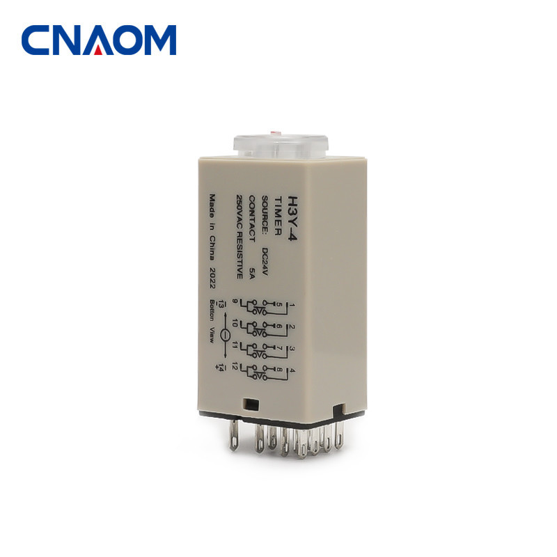 Таймер H3Y-2 на DIN-рейку 24В 5А, 0-5 секунд Киев - изображение 3
