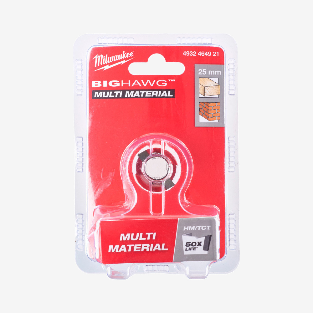 Коронка по мультіматеріалу MILWAUKEE Bighawg, Ø25мм Одеса - фото 2