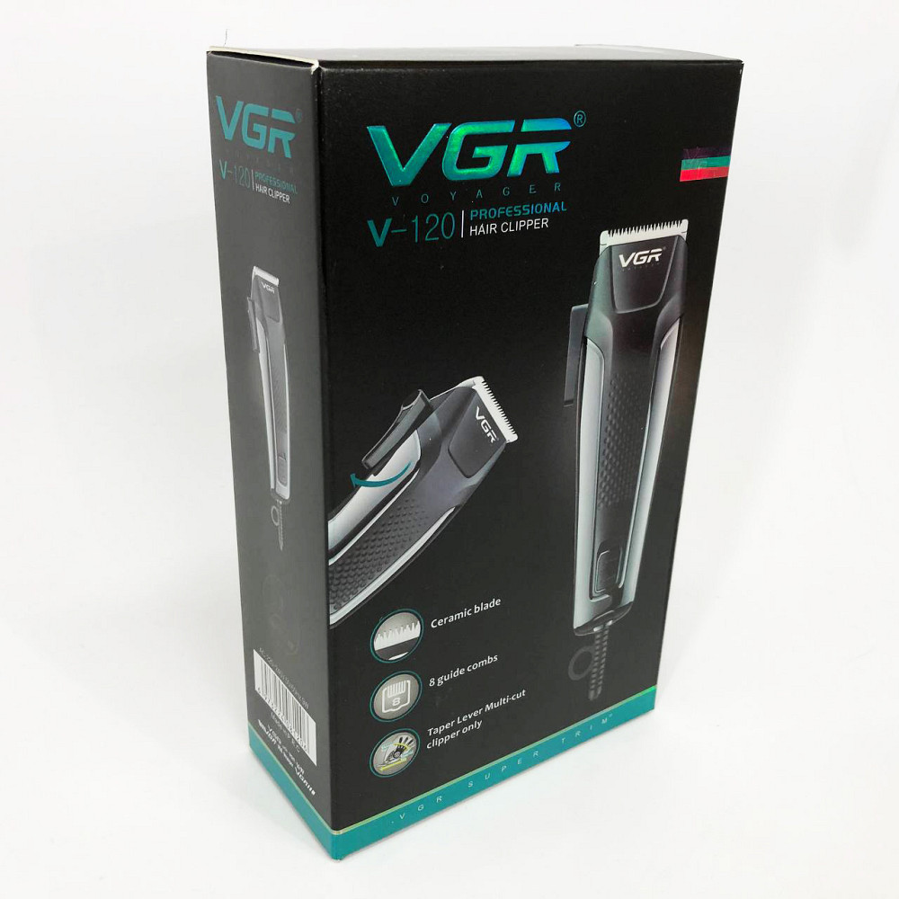 Гострі професійні машинки для стрижки волосся, Професійний тример з насадками, Підстригальна машинка NW-73 Львів - фото 10