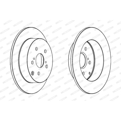 Тормозной диск FERODO DDF1419 Винница - изображение 1